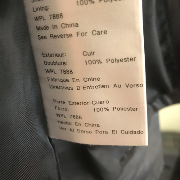 Michael Kors leathers jacket ladies US size Medium - Picture 4 of 6